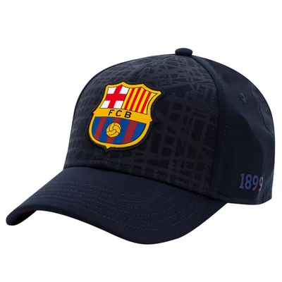 A Barcelona fekete felnőtt sapkája