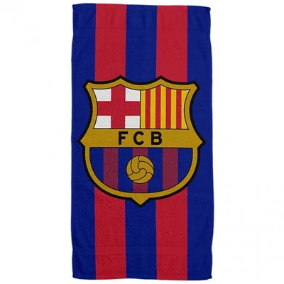 A Barça klasszikus címeres törölközője