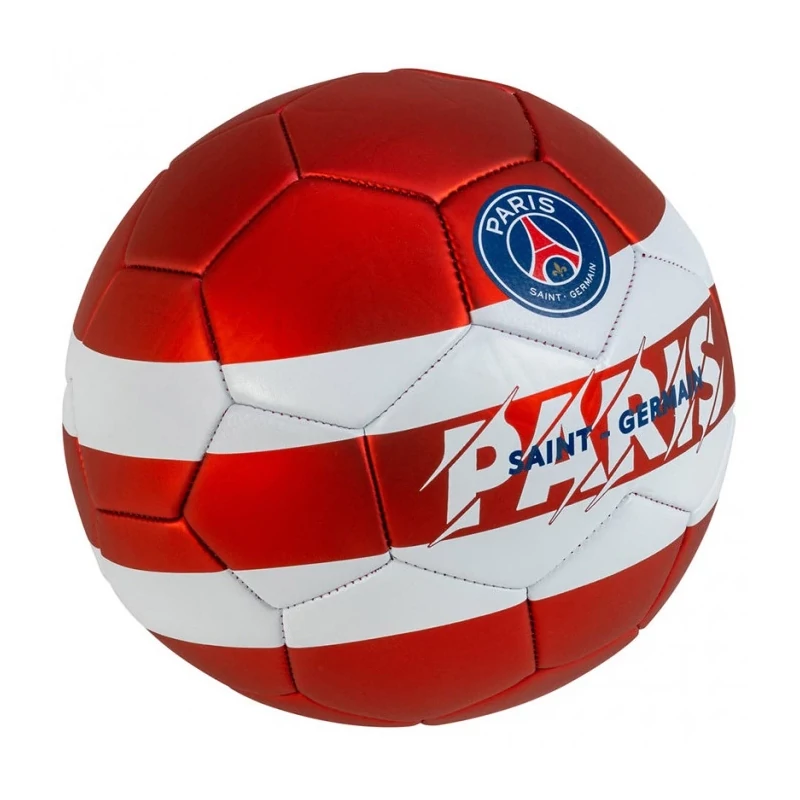 Metálfényű PSG labda - 5-ös méret