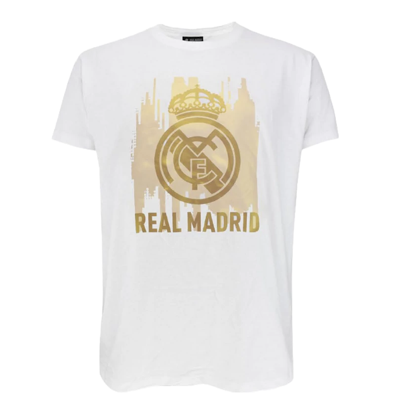 A Real Madrid fehér-arany pólója - L