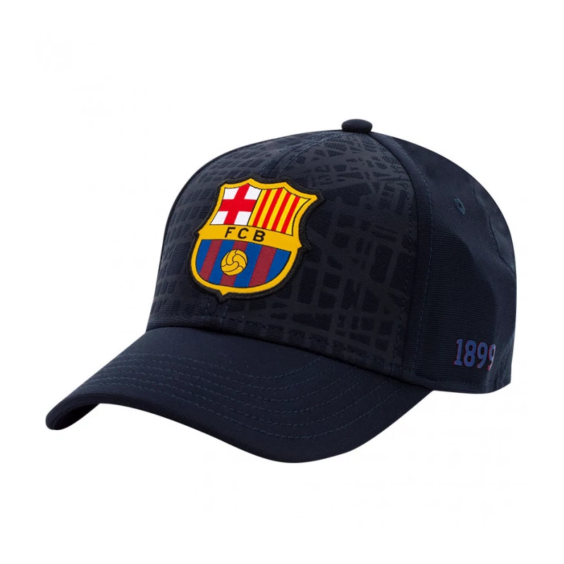 A Barcelona fekete felnőtt sapkája